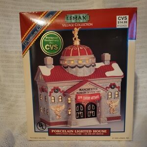 Lemax Village Collection Manchester Museum Of Fine Art